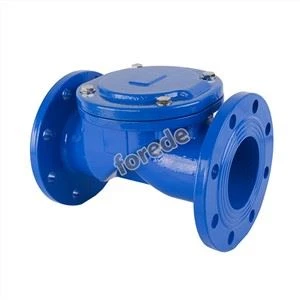 Flange শেষ নমনীয় ডিস্ক চেক ভালভ